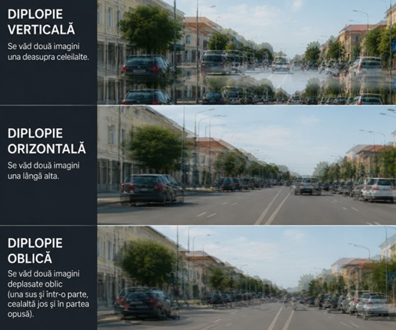 diplopia la copii